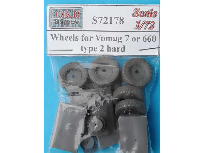 Wheels For Vomag 7 Or 660, Type 2 Hard - zdjęcie 1 Wheels For Vomag 7 Or 660, Type 2 Hard - zdjęcie 1