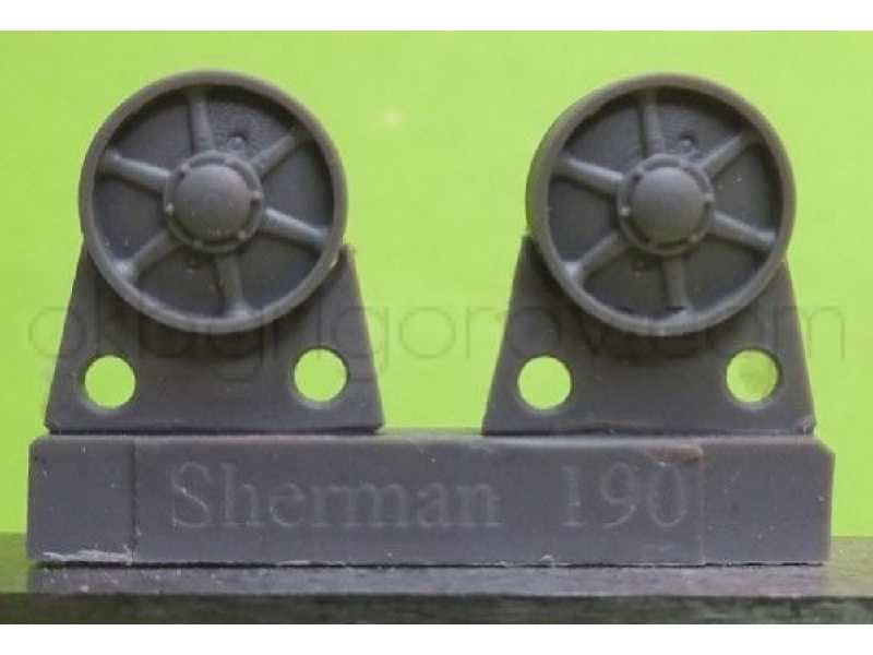 Idler Wheels For M4 Family, Vvss Stamped Spoke (12 Per Set) - zdjęcie 1 Idler Wheels For M4 Family, Vvss Stamped Spoke (12 Per Set) - zdjęcie 1
