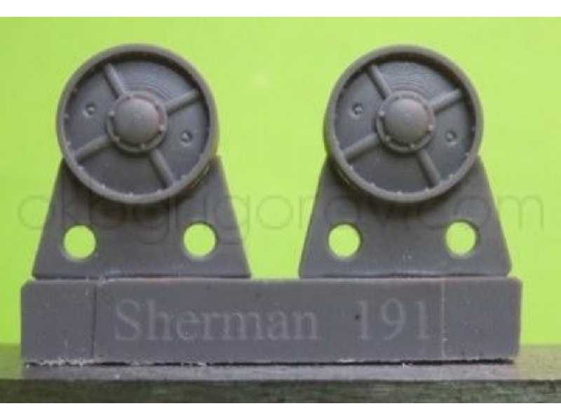 Idler Wheels For M4 Family, Vvss Four Spoke French Type (12 Per Set) - zdjęcie 1 Idler Wheels For M4 Family, Vvss Four Spoke French Type (12 Per Set) - zdjęcie 1