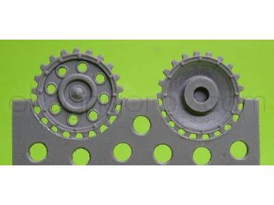 Sprockets For Pz.Iii Ausf. E/F/G And Early H, With Hub Cap (8 Per Set) - zdjęcie 2