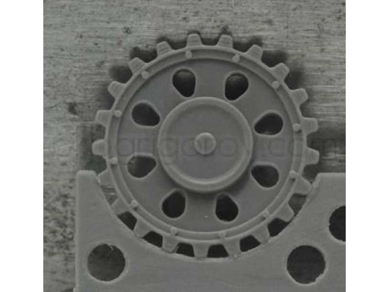 Sprockets For Pz.Iii Ausf. C/D - zdjęcie 1 Sprockets For Pz.Iii Ausf. C/D - zdjęcie 1