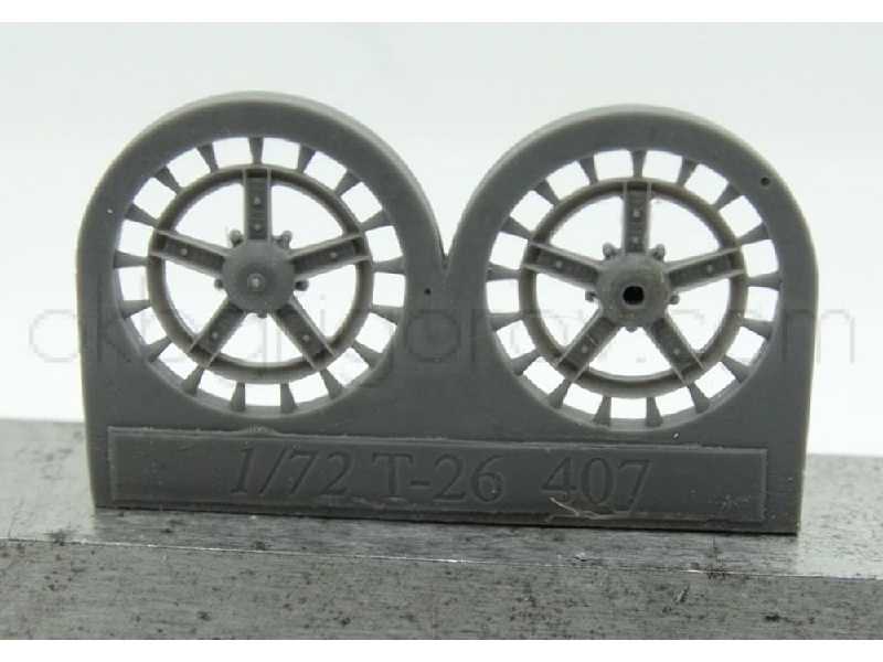 Idler Wheel For T-26, Early (8 Per Set) - zdjęcie 1 Idler Wheel For T-26, Early (8 Per Set) - zdjęcie 1