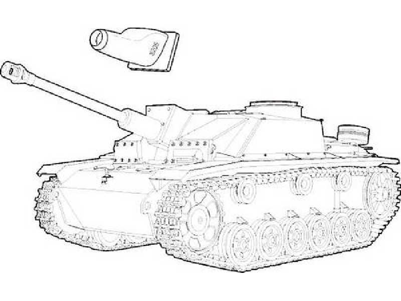 Stug III Exterior set - zdjęcie 1 Stug III Exterior set - zdjęcie 1