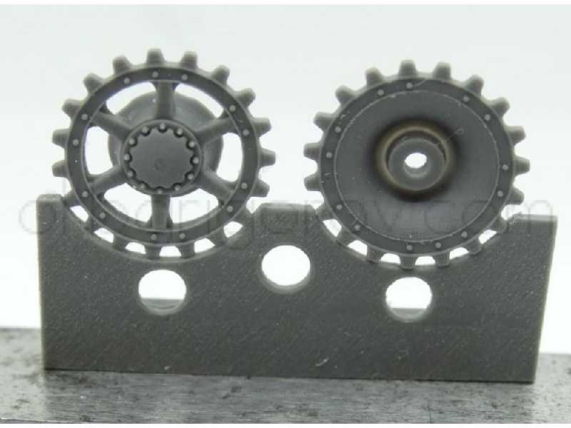 Sprockets For Pz.Iv Ausf. E (8 Per Set) - zdjęcie 1 Sprockets For Pz.Iv Ausf. E (8 Per Set) - zdjęcie 1