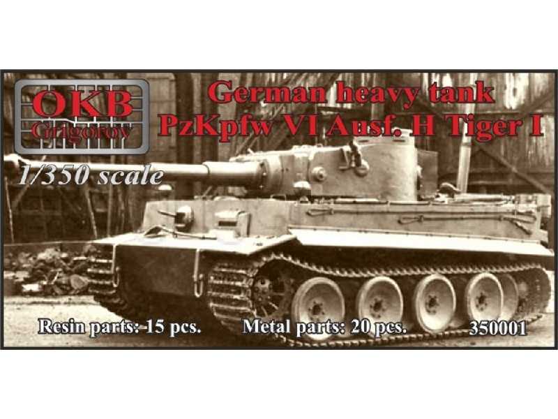 German Heavy Tank Pzkpfw Vi Ausf. H Tiger I - zdjęcie 1 German Heavy Tank Pzkpfw Vi Ausf. H Tiger I - zdjęcie 1