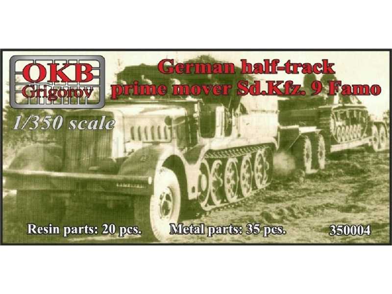 German Half-track Prime Mover Sd.Kfz. 9 Famo (5 Pieces) - zdjęcie 1