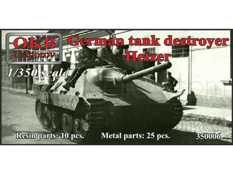 German Tank Destroyer Hetzer (5 Pieces) - zdjęcie 1 German Tank Destroyer Hetzer (5 Pieces) - zdjęcie 1