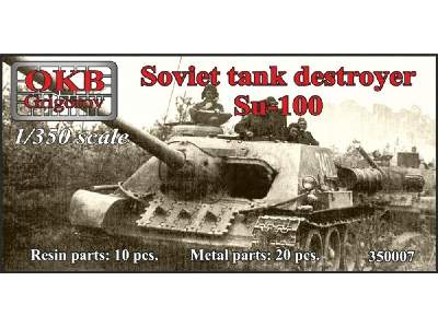 Soviet Tank Destroyer Su-100 (5 Pieces) - zdjęcie 1