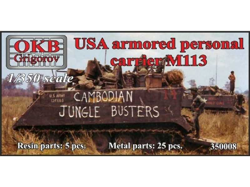 Usa Armored Personal Carrier M113 (5 Pieces) - zdjęcie 1 Usa Armored Personal Carrier M113 (5 Pieces) - zdjęcie 1