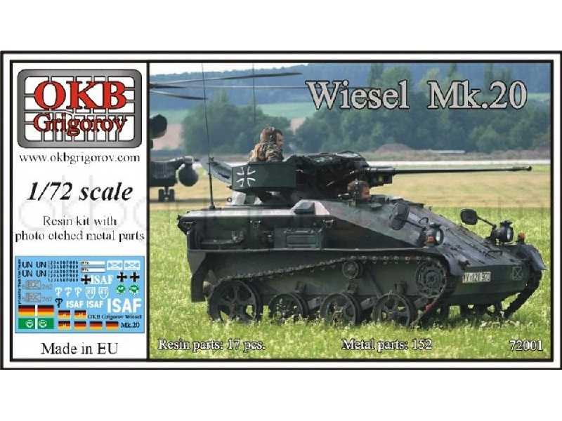 German Armoured Weapons Carrier Wiesel Mk.20 - zdjęcie 1 German Armoured Weapons Carrier Wiesel Mk.20 - zdjęcie 1
