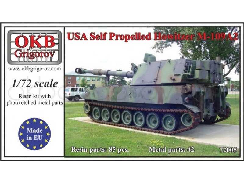 Usa Self Propelled Howitzer M109a2 - zdjęcie 1 Usa Self Propelled Howitzer M109a2 - zdjęcie 1