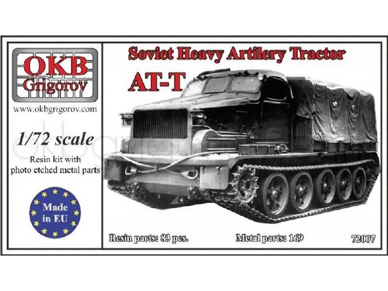 Soviet Heavy Artillery Tractor At-t - zdjęcie 1