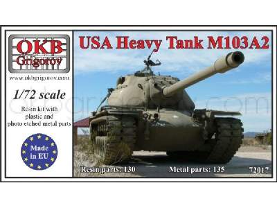 Usa Heavy Tank M103a2 - zdjęcie 1