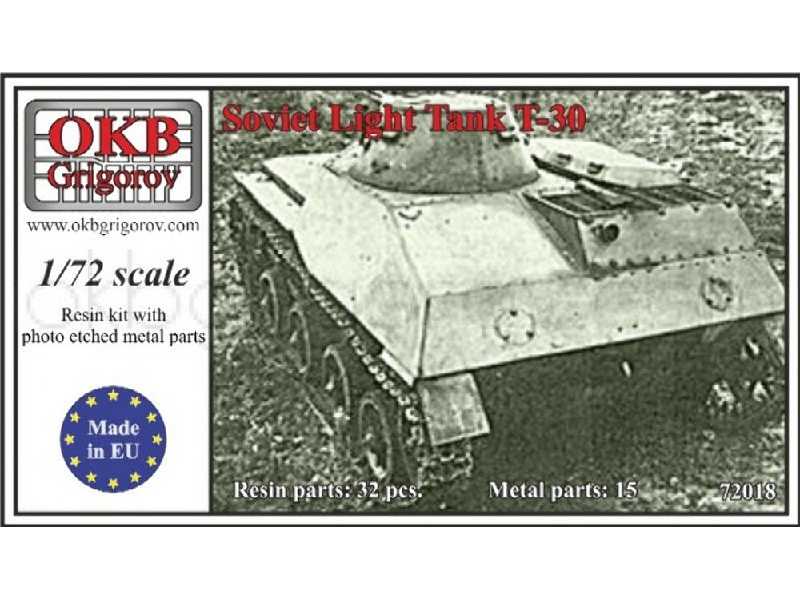 Soviet Light Tank T-30 - zdjęcie 1 Soviet Light Tank T-30 - zdjęcie 1