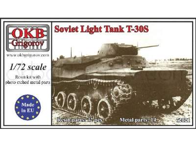 Soviet Light Tank T-30s - zdjęcie 1