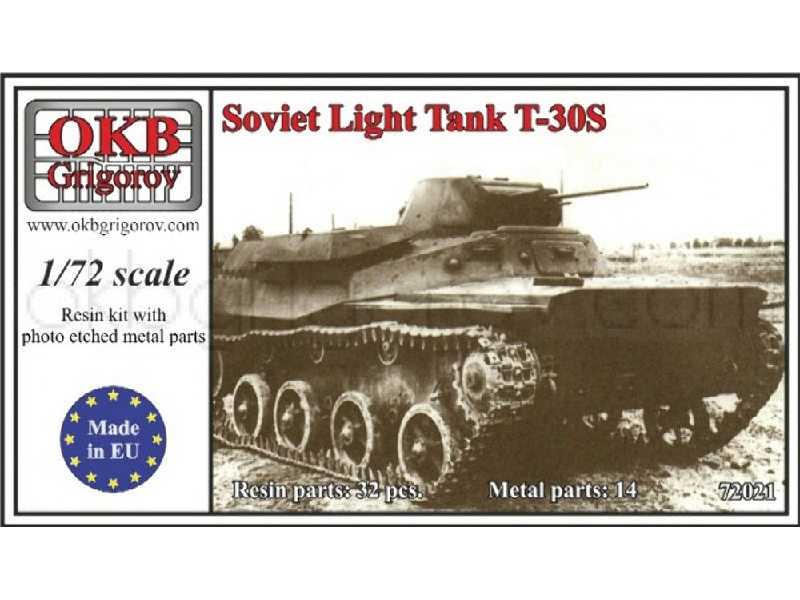 Soviet Light Tank T-30s - zdjęcie 1 Soviet Light Tank T-30s - zdjęcie 1