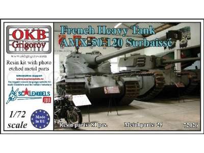 French Heavy Tank Amx-50-120 Surbaissé - zdjęcie 1