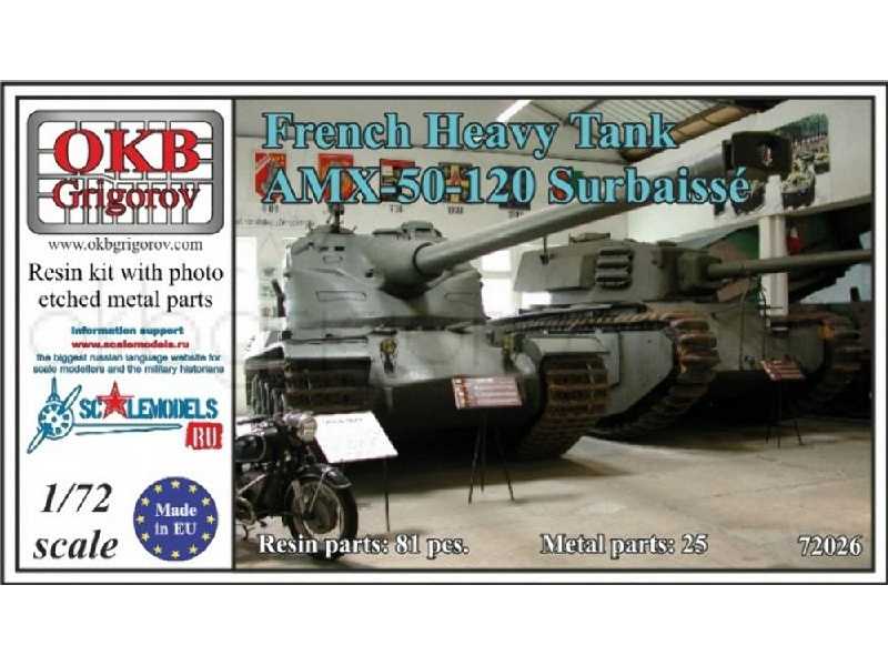 French Heavy Tank Amx-50-120 Surbaissé - zdjęcie 1 French Heavy Tank Amx-50-120 Surbaissé - zdjęcie 1