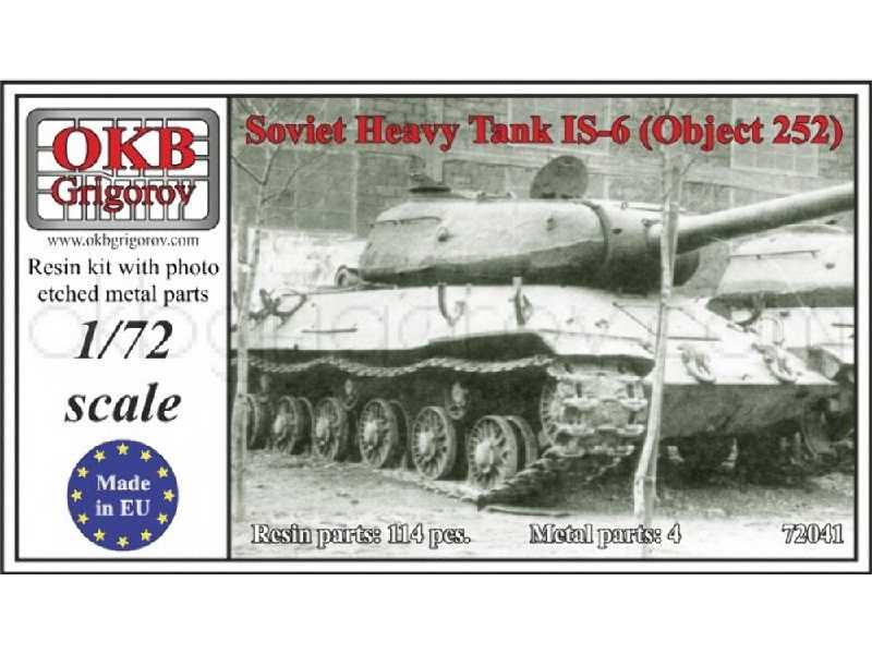 Soviet Heavy Tank Is-6 (Object 252) - zdjęcie 1 Soviet Heavy Tank Is-6 (Object 252) - zdjęcie 1