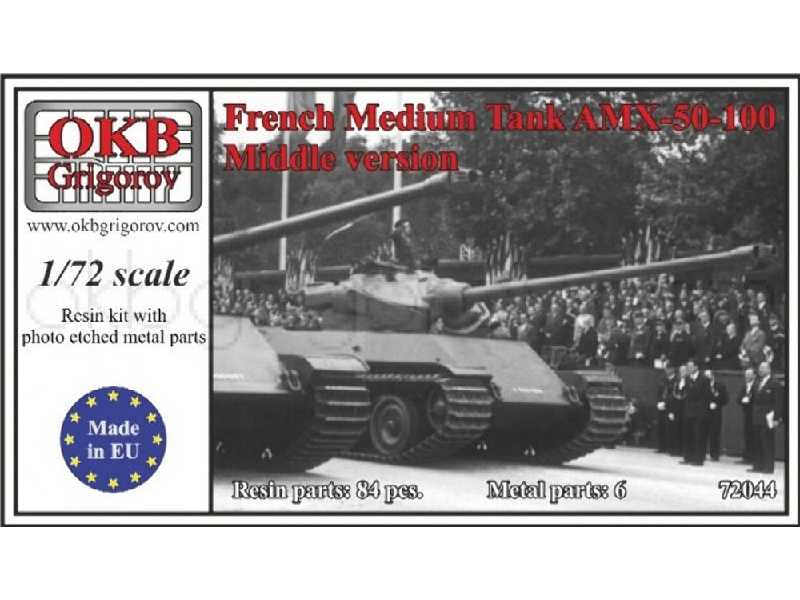 French Medium Tank Amx-50-100, Middle Version - zdjęcie 1