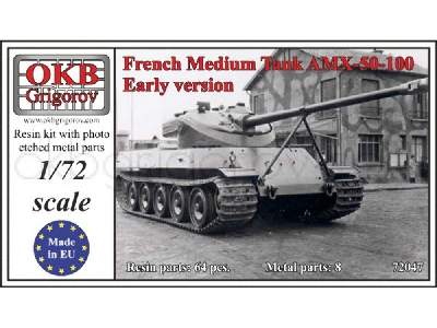French Medium Tank Amx-50-100, Early Version - zdjęcie 1