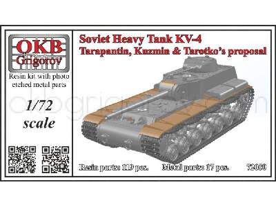Soviet Heavy Tank Kv-4, Tarapantin, Kuzmin & Tarotko&#8217;s Proposal - zdjęcie 1
