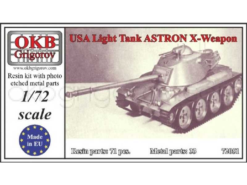 Usa Light Tank Astron X-weapon - zdjęcie 1
