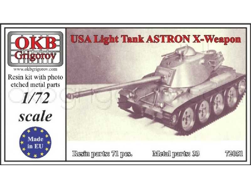 Usa Light Tank Astron X-weapon - zdjęcie 1 Usa Light Tank Astron X-weapon - zdjęcie 1