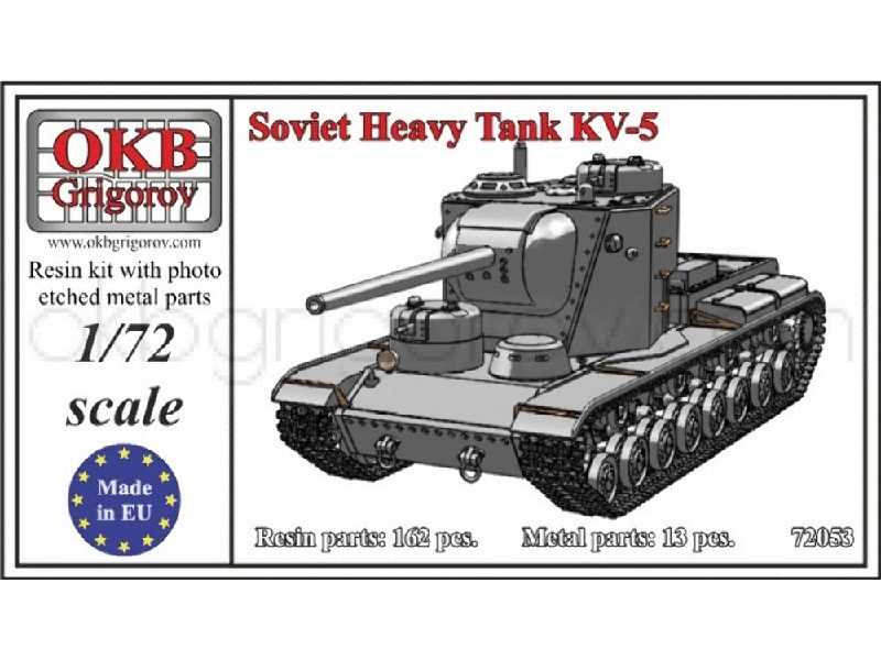 Soviet Heavy Tank Kv-5 - zdjęcie 1 Soviet Heavy Tank Kv-5 - zdjęcie 1