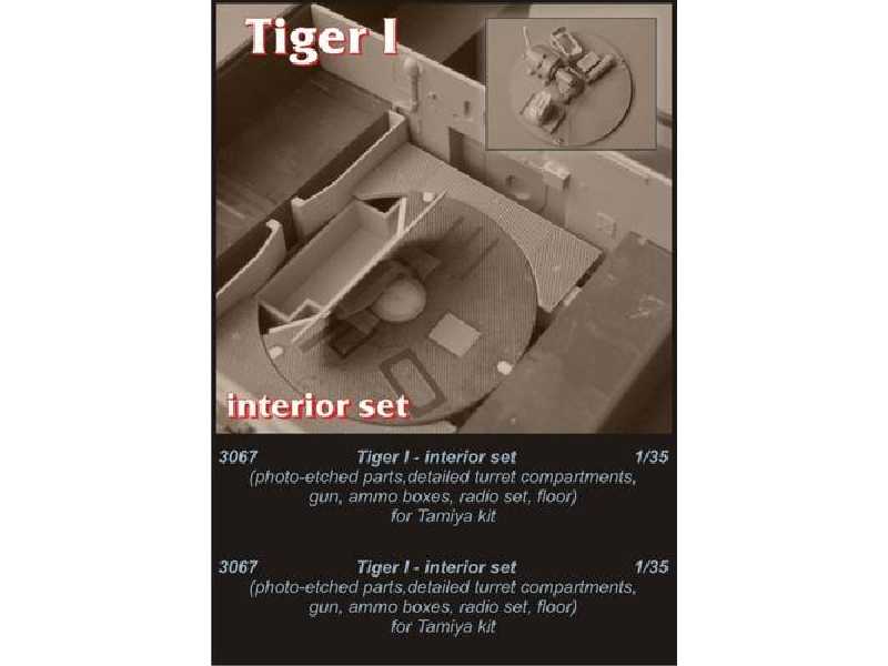 Tiger I interior set - zdjęcie 1 Tiger I interior set - zdjęcie 1