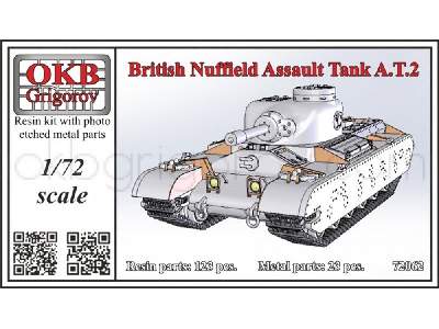 British Nuffield Assault Tank A.T.2 - zdjęcie 1