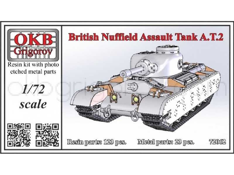 British Nuffield Assault Tank A.T.2 - zdjęcie 1 British Nuffield Assault Tank A.T.2 - zdjęcie 1