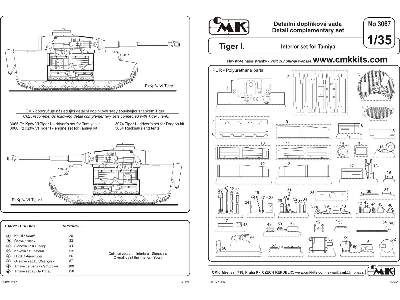 Tiger I interior set - zdjęcie 2