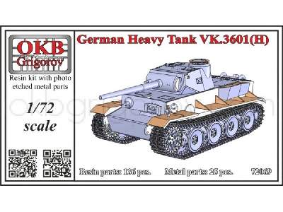 German Heavy Tank Vk.3601(H) - zdjęcie 1