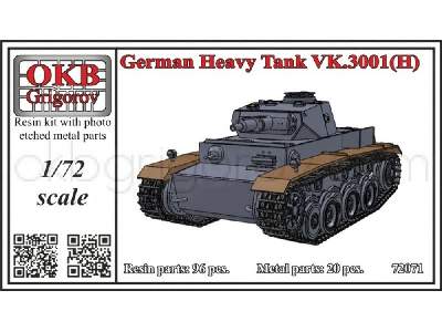 German Heavy Tank Vk.3001(H) - zdjęcie 1