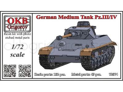 German Medium Tank Pz.Iii/Iv, Ausf.A - zdjęcie 1