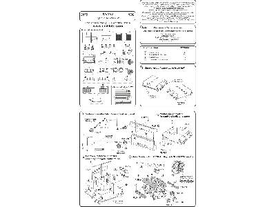 Stug IV - engine set for Tamiya - zdjęcie 2