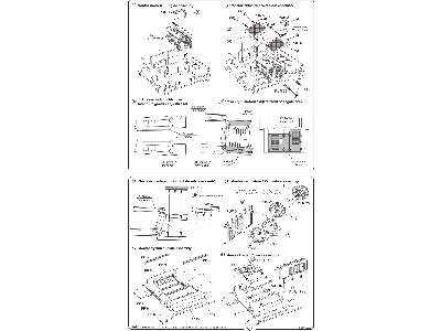 Stug IV - engine set for Tamiya - zdjęcie 3