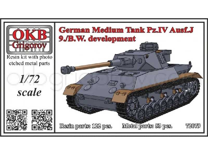 German Medium Tank Pz.Iv Ausf.J, 9./B.W. Development - zdjęcie 1 German Medium Tank Pz.Iv Ausf.J, 9./B.W. Development - zdjęcie 1