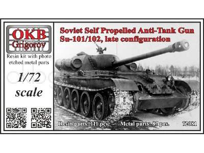 Soviet Self Propelled Anti-tank Gun Su-101/102, Late Configuration - zdjęcie 1