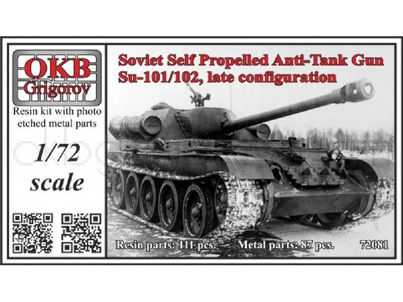 Soviet Self Propelled Anti-tank Gun Su-101/102, Late Configuration - zdjęcie 1 Soviet Self Propelled Anti-tank Gun Su-101/102, Late Configuration - zdjęcie 1