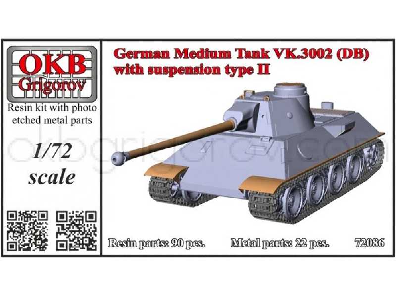 German Medium Tank Vk.3002 (Db) With Suspension Type Ii - zdjęcie 1