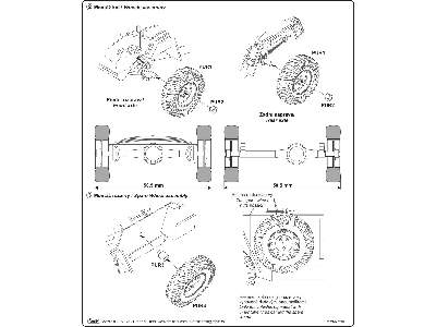 Humber Mk.I Scout Car wheel set - zdjęcie 3