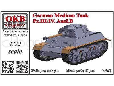 German Medium Tank Pz.Iii/Iv, Ausf.B - zdjęcie 1