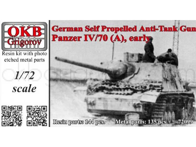German Self Propelled Anti-tank Gun Panzer Iv/70 (A), Early - zdjęcie 1 German Self Propelled Anti-tank Gun Panzer Iv/70 (A), Early - zdjęcie 1