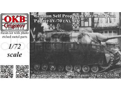 German Self Propelled Anti-tank Gun Panzer Iv/70 (A), Late - zdjęcie 1