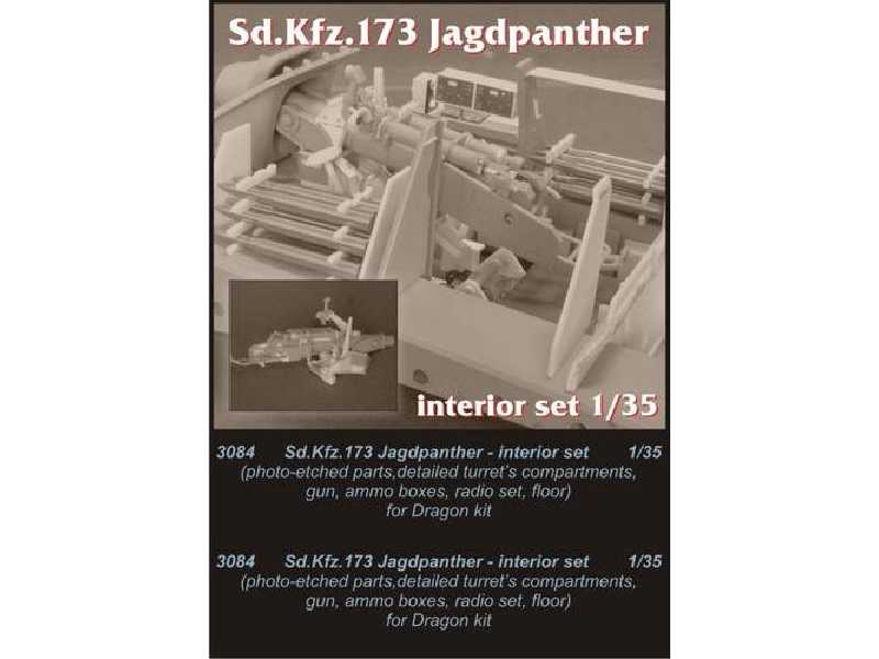Jagdpanther - interior set for Dragon - zdjęcie 1 Jagdpanther - interior set for Dragon - zdjęcie 1