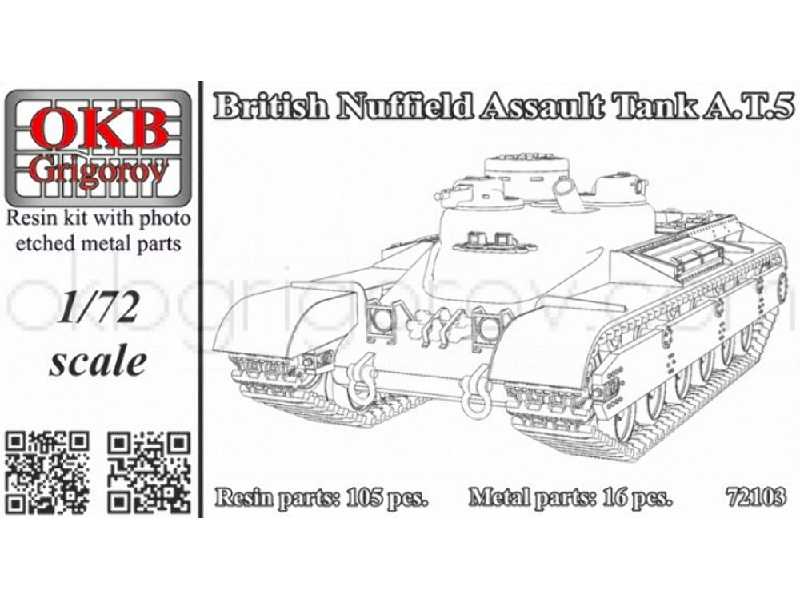 British Nuffield Assault Tank A.T.5 - zdjęcie 1 British Nuffield Assault Tank A.T.5 - zdjęcie 1