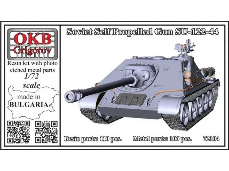 Soviet Self Propelled Gun Su-122-44 - zdjęcie 1 Soviet Self Propelled Gun Su-122-44 - zdjęcie 1