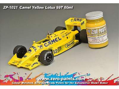 1021 - Team Camel Lotus Yellow (99t -100t) Paint - zdjęcie 3